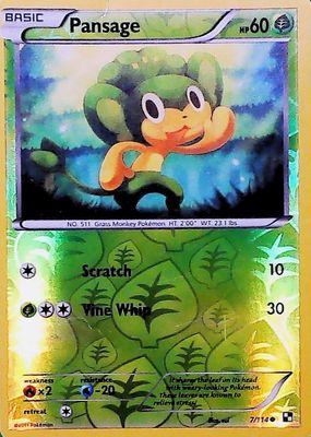 2011 Black & White #007/114 Reverse Holo