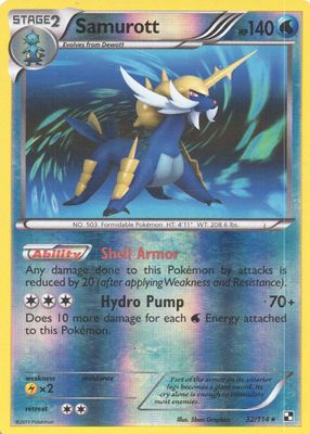 2011 Black & White #032/114 Reverse Holo