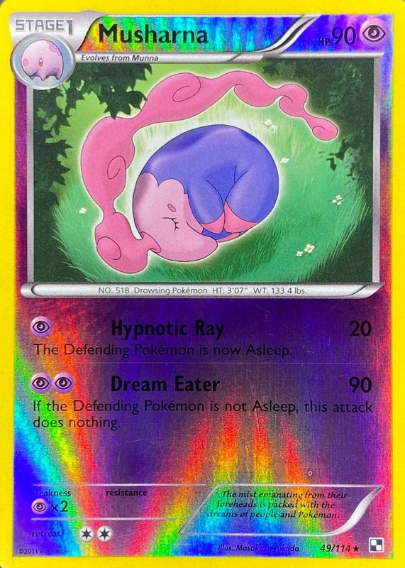 2011 Black & White #049/114 Reverse Holo