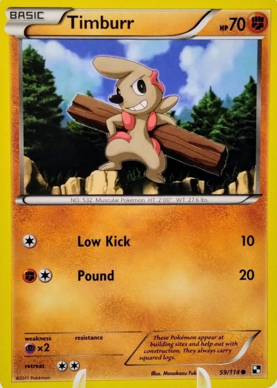 2011 Black & White #059/114 Base