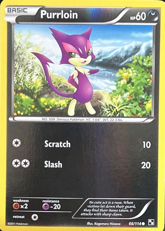 2011 Black & White #066/114 Reverse Holo