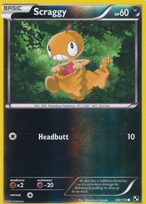 2011 Black & White #068/114 Reverse Holo