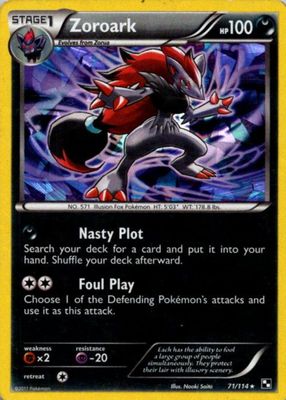 2011 Black & White #071/114 Holo