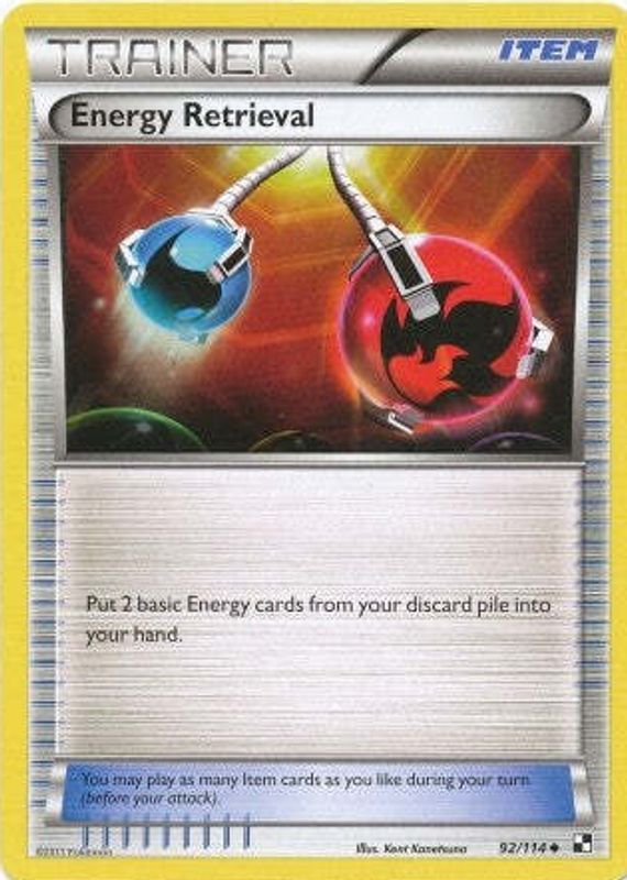 2011 Black & White #092/114 Base