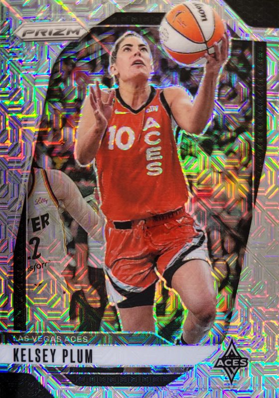 Kelsey Plum 2024 Prizm WNBA #77 Mojo /25 RAW