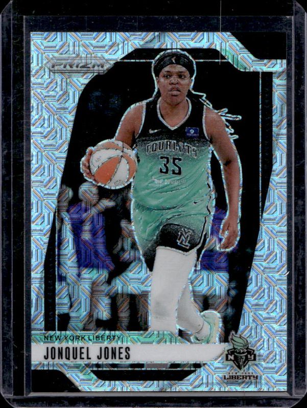 Jonquel Jones 2024 Prizm WNBA #14 Mojo /25 RAW