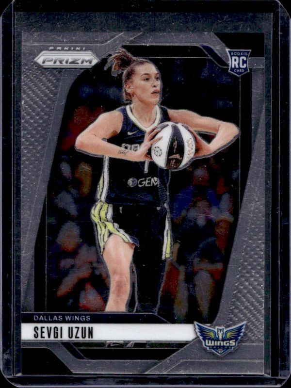 Sevgi Uzun 2024 Prizm WNBA #92 Base Rookie RAW