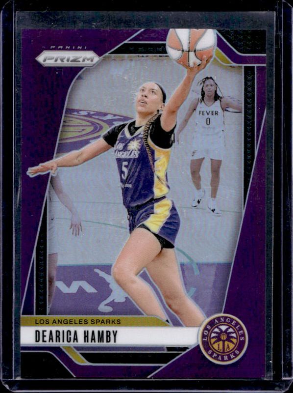 Dearica Hamby 2024 Prizm WNBA #19 Purple /149 RAW