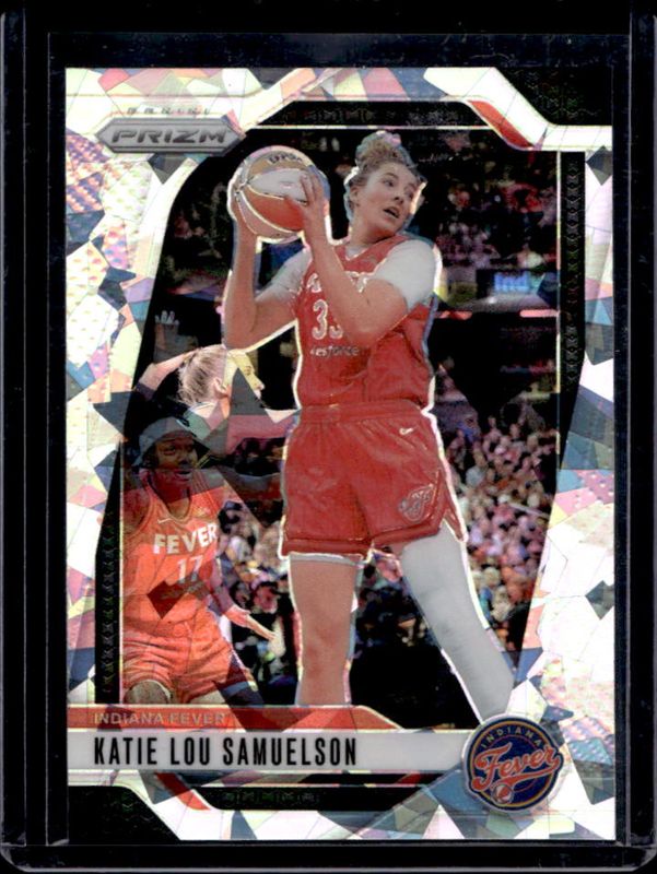 Katie Lou Samuelson 2024 Prizm WNBA #128 Ice RAW