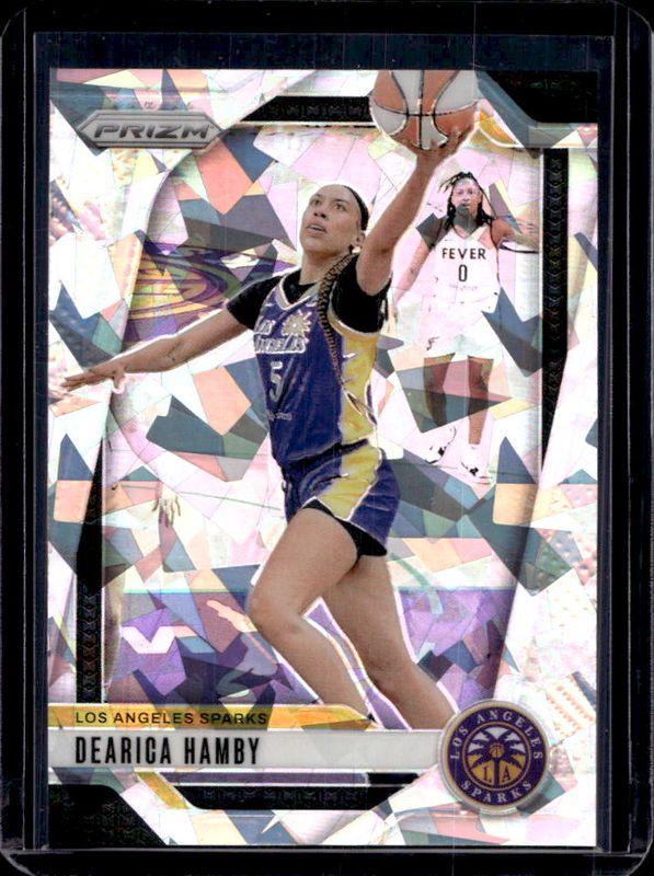 Dearica Hamby 2024 Prizm WNBA #19 Ice RAW
