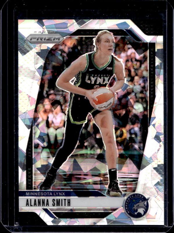 Alanna Smith 2024 Prizm WNBA #111 Ice RAW