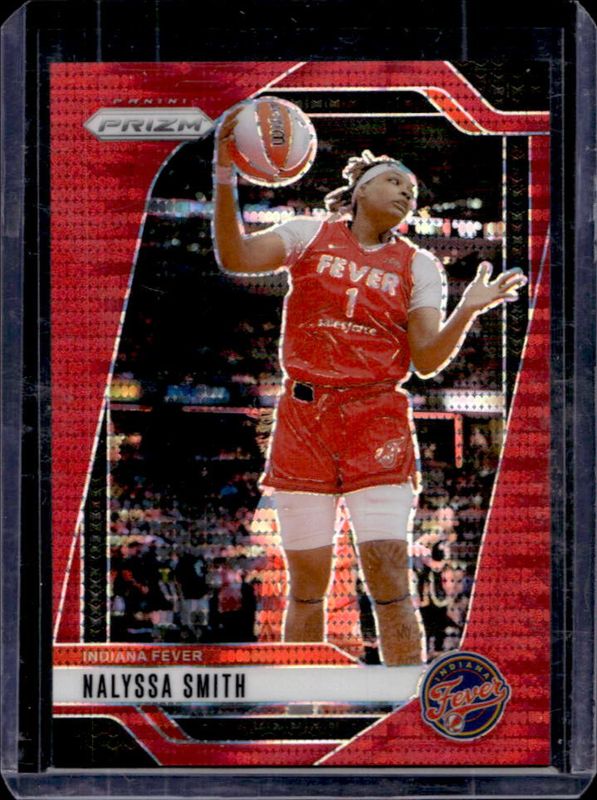 NaLyssa Smith 2024 Prizm WNBA #137 Red Pulsar /299 Rookie RAW