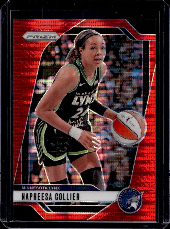 Napheesa Collier 2024 Prizm WNBA #26 Red Pulsar /299 RAW