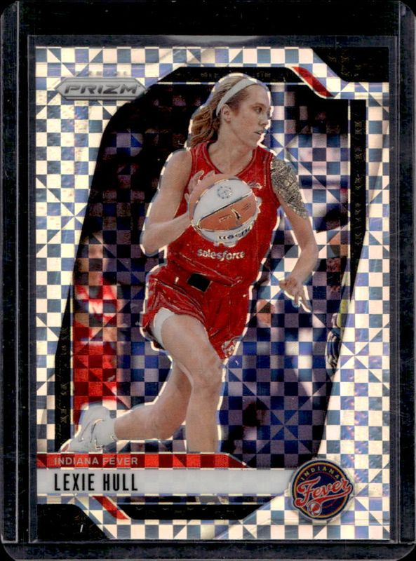 Lexie Hull 2024 Prizm WNBA #16 Checkerboard RAW