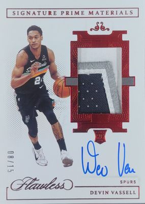 2020 Flawless #SPM-VAS Signature Prime Materials - Ruby /15