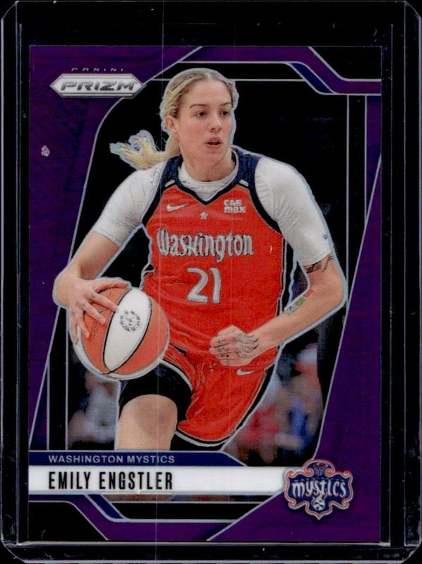Emily Engstler 2024 Prizm WNBA #67 Purple /149 RAW