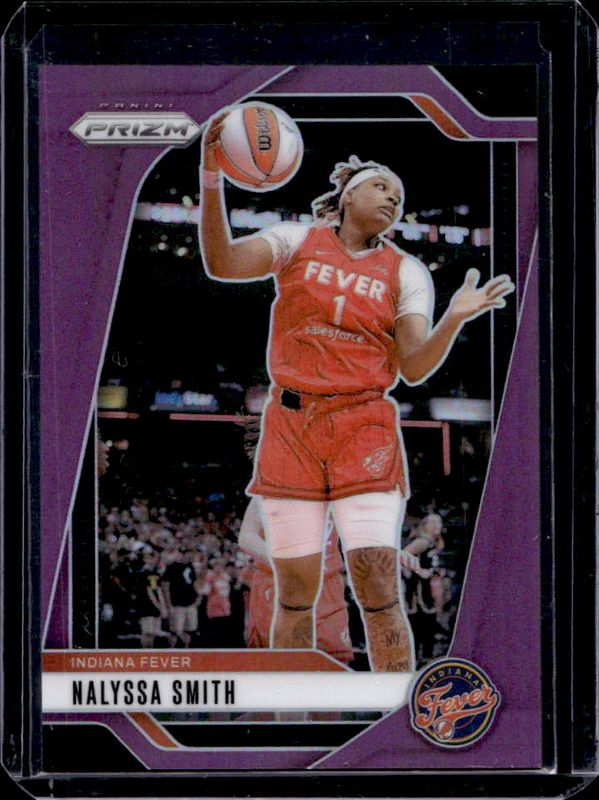 NaLyssa Smith 2024 Prizm WNBA #137 Purple /149 Rookie RAW