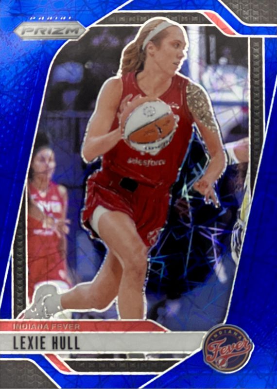Lexie Hull 2024 Prizm WNBA #16 Blue Velocity RAW