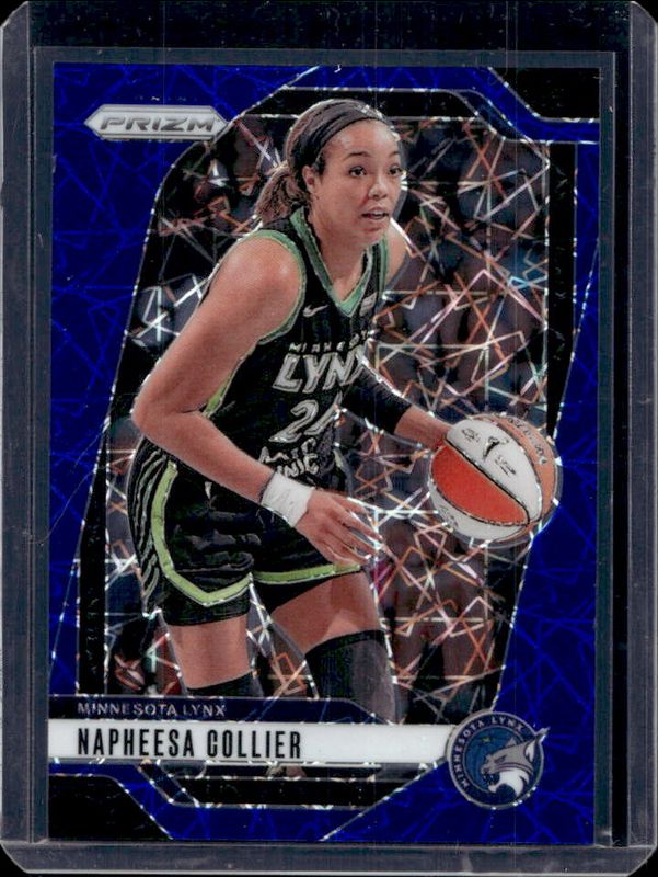 Napheesa Collier 2024 Prizm WNBA #26 Blue Velocity RAW