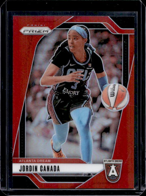 Jordin Canada 2024 Prizm WNBA #91 Red /299 RAW