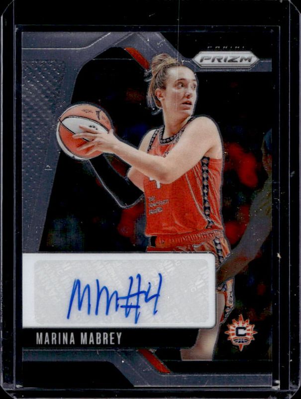 Marina Mabrey 2024 Prizm WNBA #SG-MM Signatures RAW