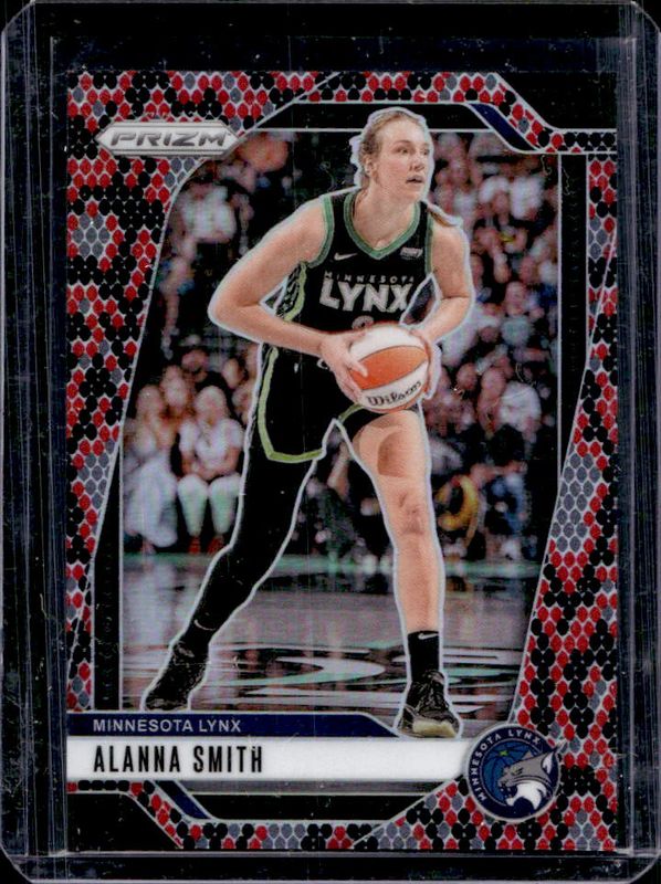 Alanna Smith 2024 Prizm WNBA #111 Snakeskin /(SSP) RAW