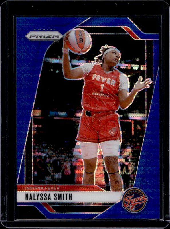 NaLyssa Smith 2024 Prizm WNBA #137 Blue Pulsar /199 Rookie RAW