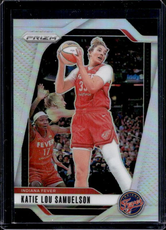 Katie Lou Samuelson 2024 Prizm WNBA #128 Silver RAW