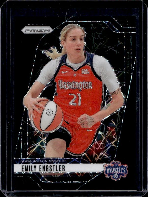 Emily Engstler 2024 Prizm WNBA #67 Black Velocity /39 RAW