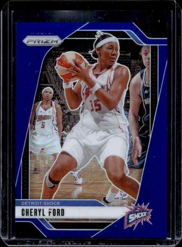 Cheryl Ford 2024 Prizm WNBA #59 Blue /199 RAW