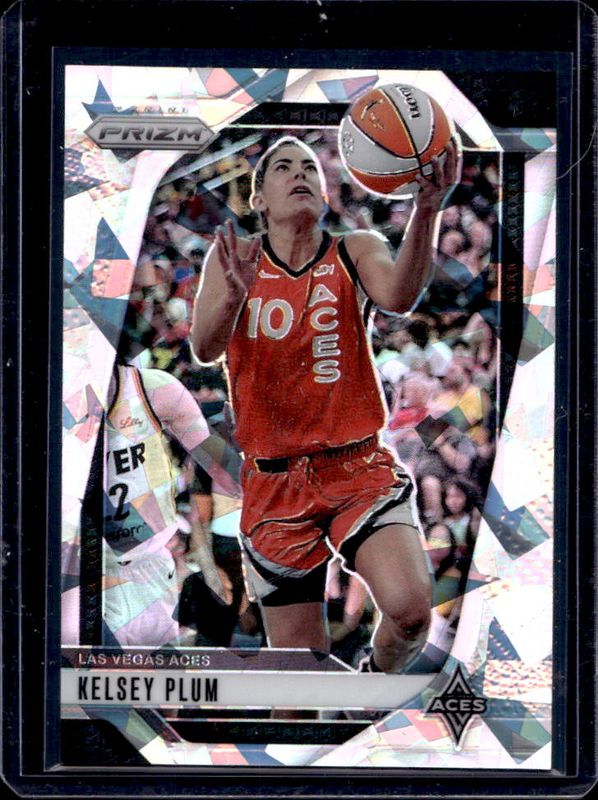 Kelsey Plum 2024 Prizm WNBA #77 Ice RAW
