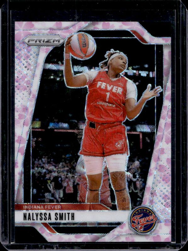 NaLyssa Smith 2024 Prizm WNBA #137 Cherry Blossom FOTL /20 Rookie RAW