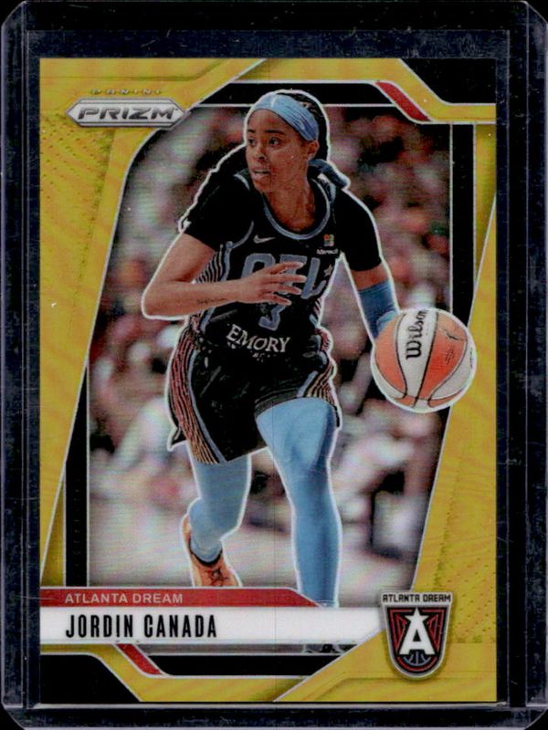 Jordin Canada 2024 Prizm WNBA #91 Gold /10 RAW