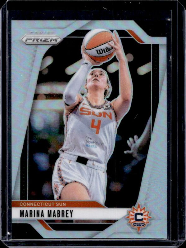 Marina Mabrey 2024 Prizm WNBA #132 Silver RAW