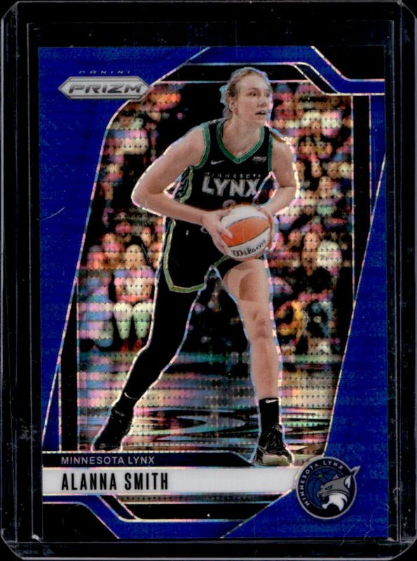 Alanna Smith 2024 Prizm WNBA #111 Blue Pulsar /199 RAW