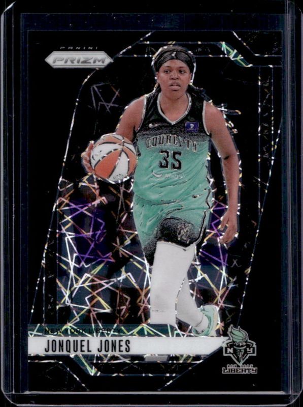 Jonquel Jones 2024 Prizm WNBA #14 Black Velocity /39 RAW
