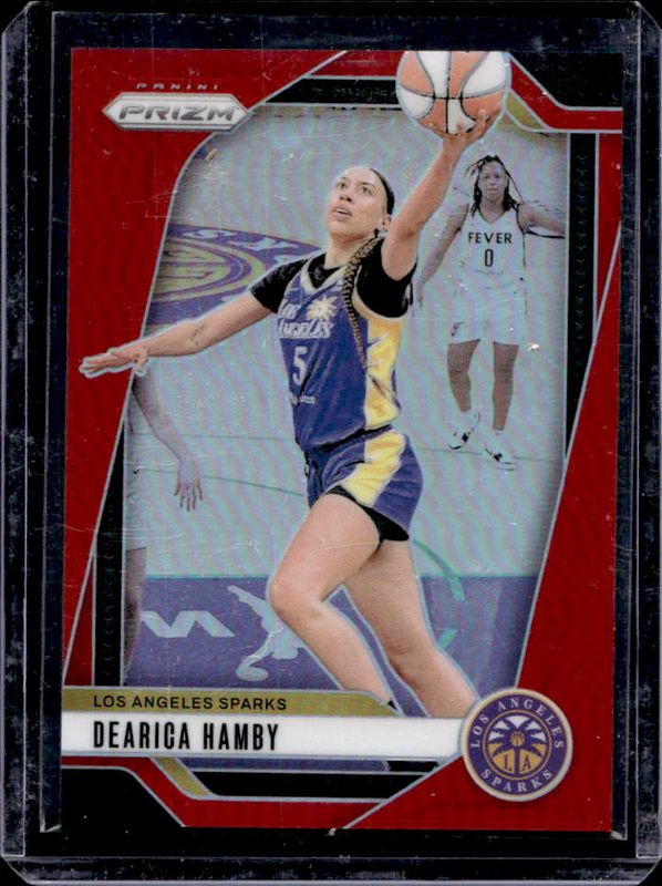 Dearica Hamby 2024 Prizm WNBA #19 Red /299 RAW