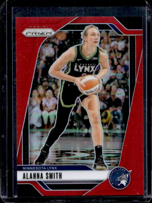 Alanna Smith 2024 Prizm WNBA #111 Red /299 RAW