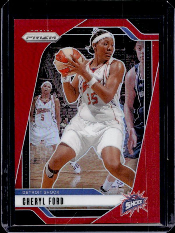 Cheryl Ford 2024 Prizm WNBA #59 Red /299 RAW