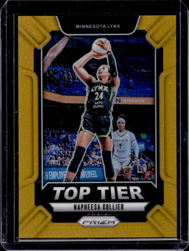 Napheesa Collier 2024 Prizm WNBA #9 Top Tier - Gold /10 RAW