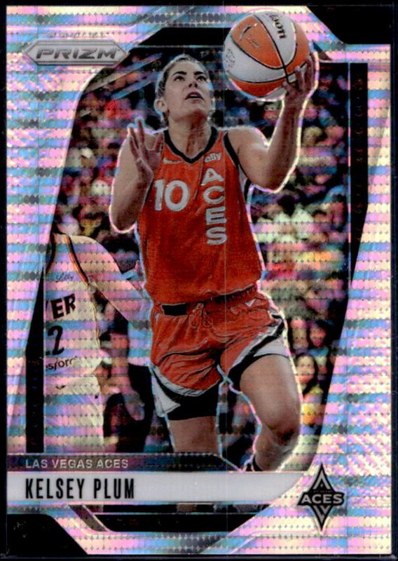 Kelsey Plum 2024 Prizm WNBA #77 Pulsar /499 RAW