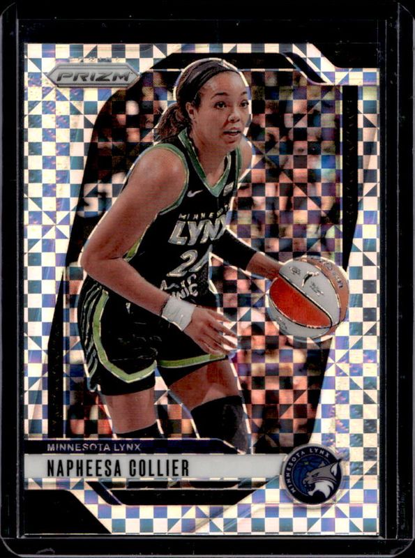 Napheesa Collier 2024 Prizm WNBA #26 Checkerboard RAW