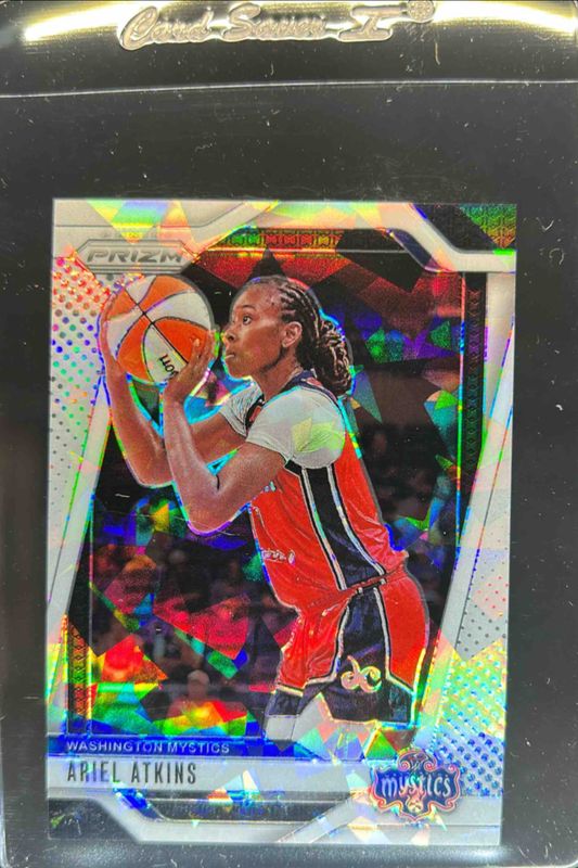 Ariel Atkins 2024 Prizm WNBA #56 White Ice /35 RAW