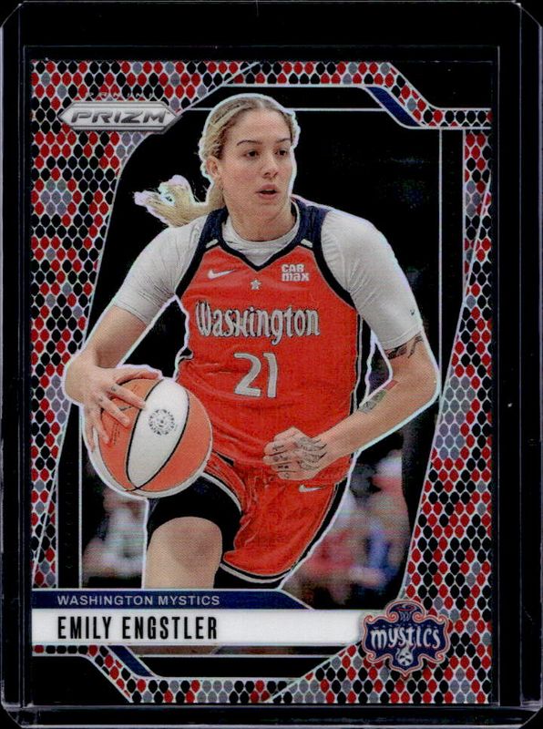 Emily Engstler 2024 Prizm WNBA #67 Snakeskin /(SSP) RAW