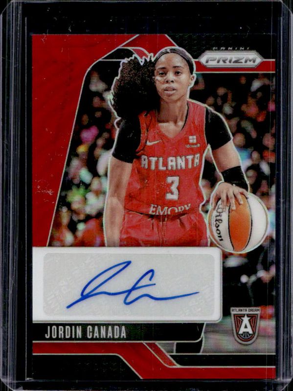 Jordin Canada 2024 Prizm WNBA #SG-JC Signatures - Red /99 RAW