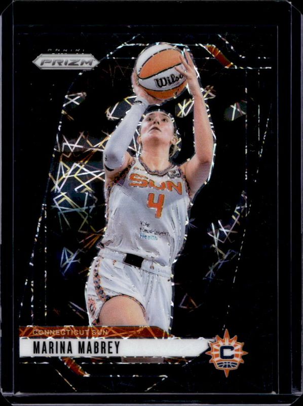 Marina Mabrey 2024 Prizm WNBA #132 Black Velocity /39 RAW