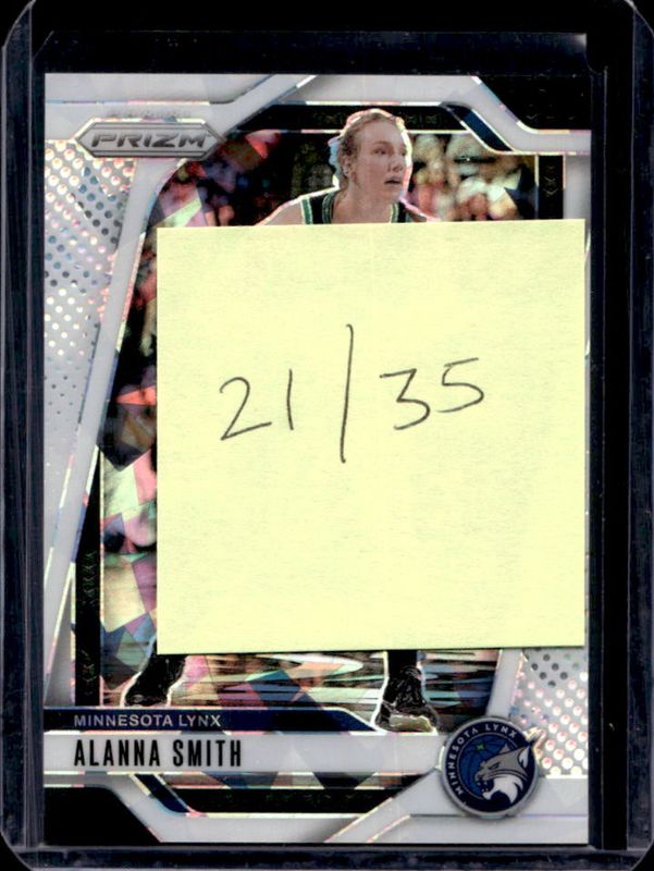 Alanna Smith 2024 Prizm WNBA #111 White Ice /35 RAW
