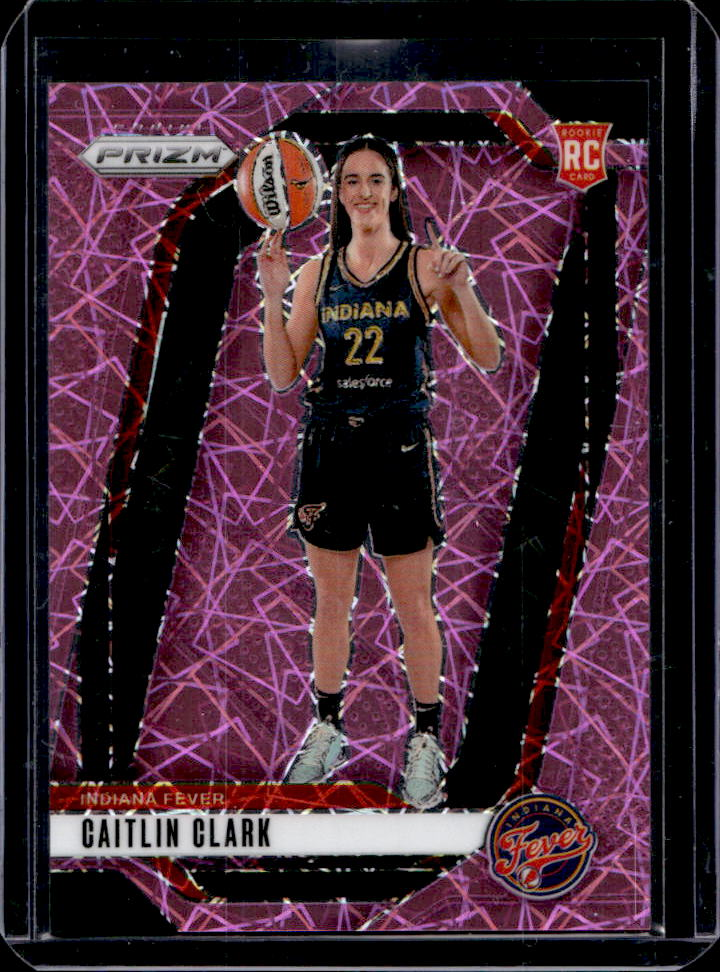 Caitlin Clark 2024 Prizm WNBA #145 Pink Velocity /79 Price Guide