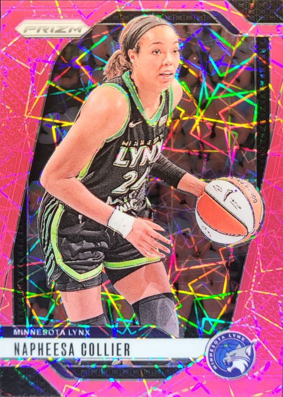 Napheesa Collier 2024 Prizm WNBA #26 Pink Velocity /79 RAW