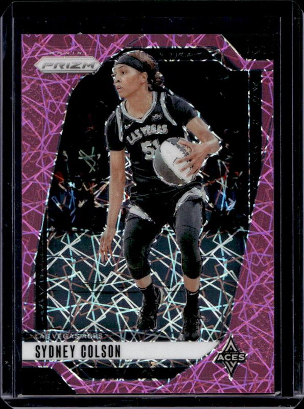 Sydney Colson 2024 Prizm WNBA #73 Pink Velocity /79 RAW